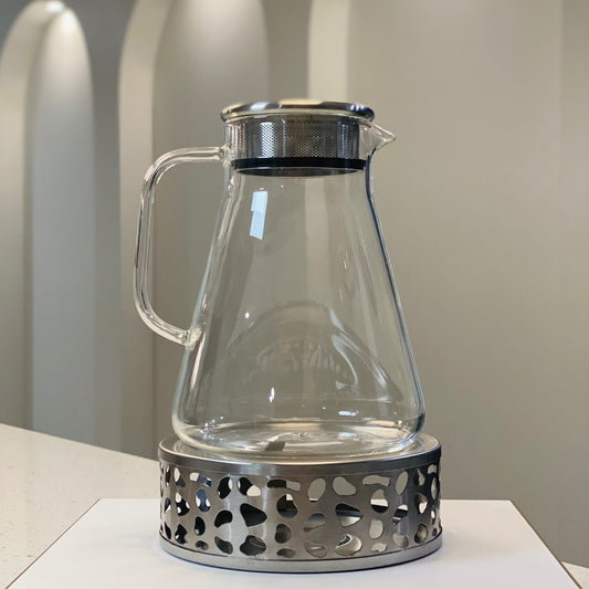 Glass Teapot with Tea Warmer